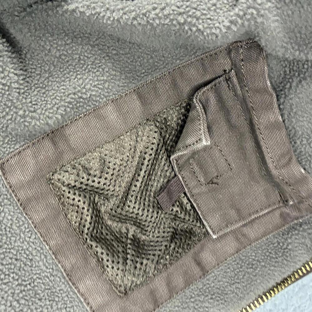 Big Smith Jacket Men’s 3XL Brown Duck Canvas Hooded Work Coat Heavy Lined - Picture 11 of 15